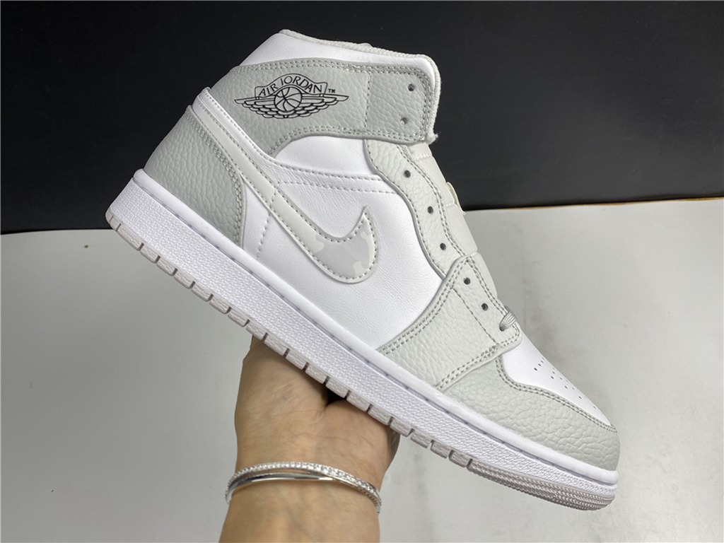 Cspace Air Jordan 1 Mid Grey Camo AJ1 DC9035-100